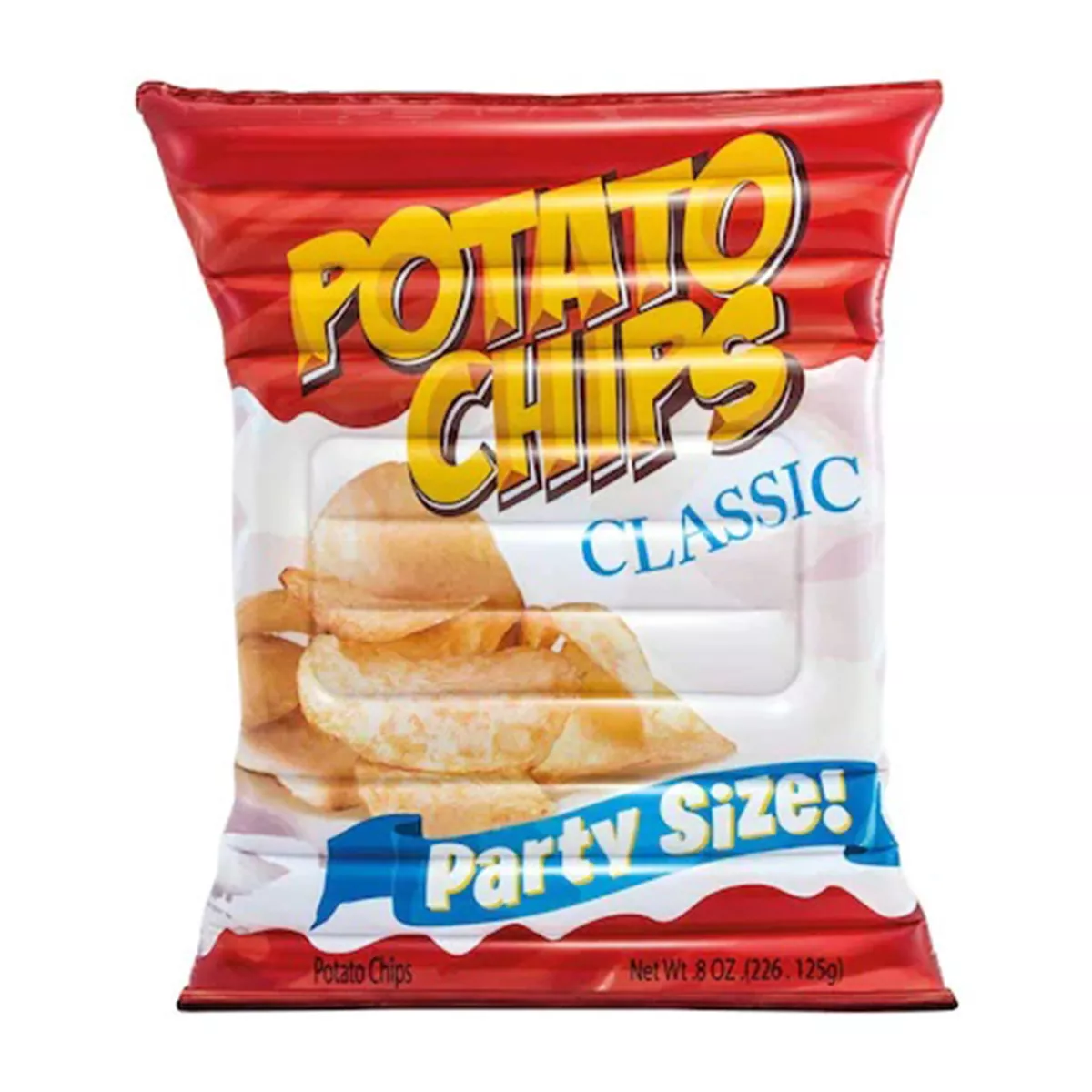 НАДУВАЕМ ДЮШЕК ПЛАВАЩ КАРТОФЕН ЧИПС 70*140 INTEX 1938 58776