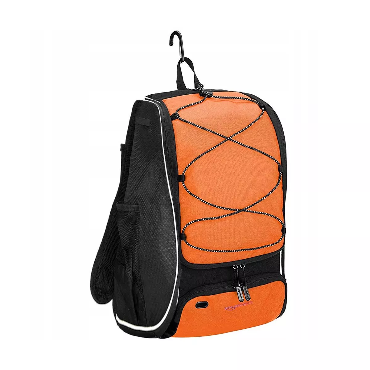 РАНИЦА AMAZON FINA ЧЕРНА С ОРАНЖЕВО 3204