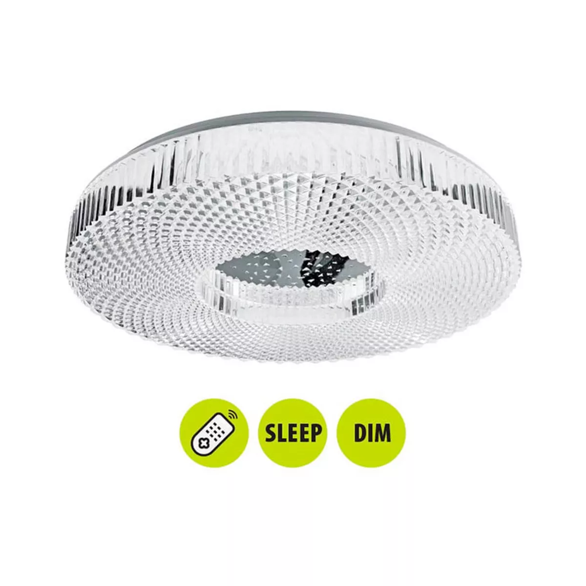 LED ПЛАФОН 230V С ДИСТ. ARIA 75W 3000-6400K 4427