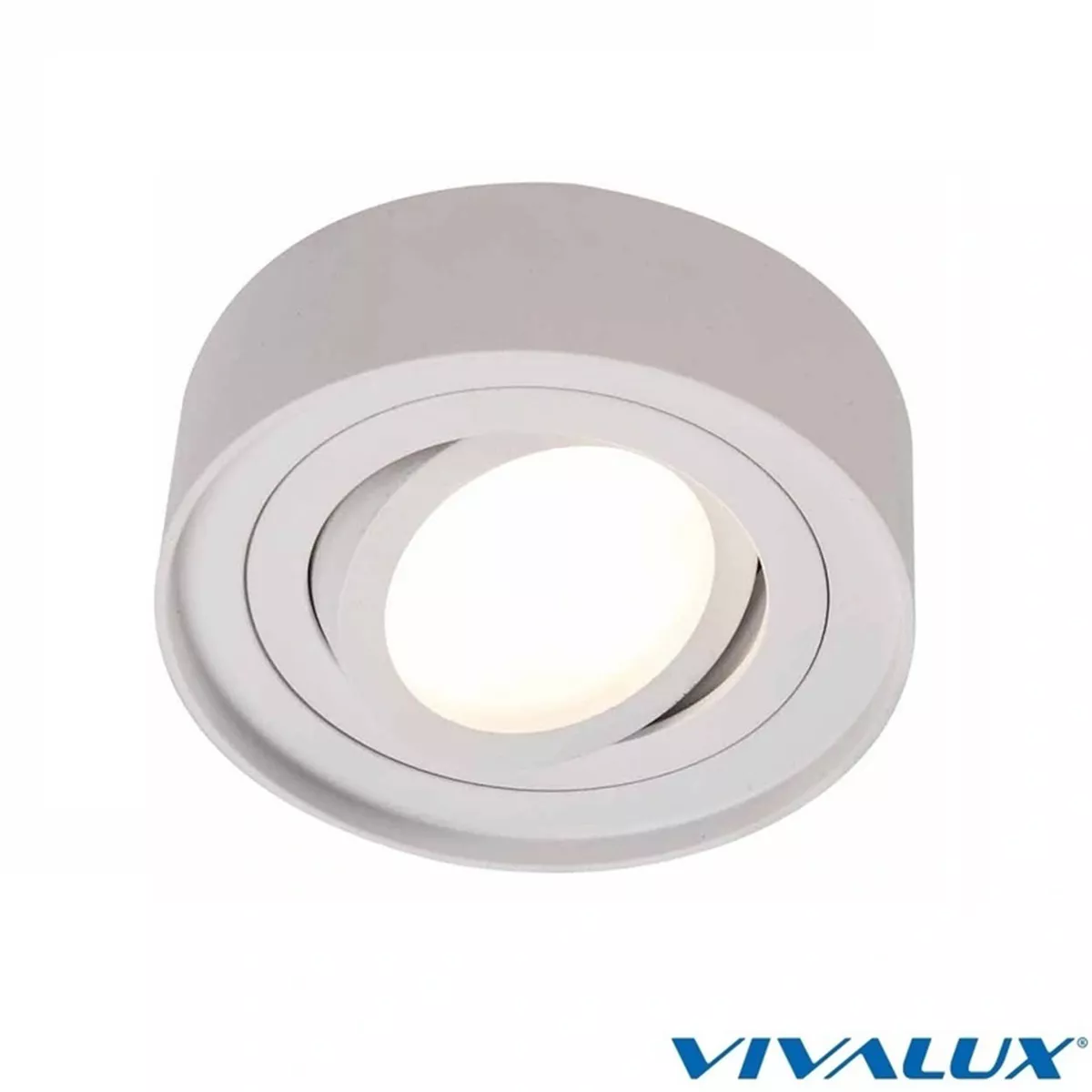 ЛУНА ЗА ВГРАЖДАНЕ КРЪГЛА G5.3 БЯЛО SL516 WH LUNA 4709