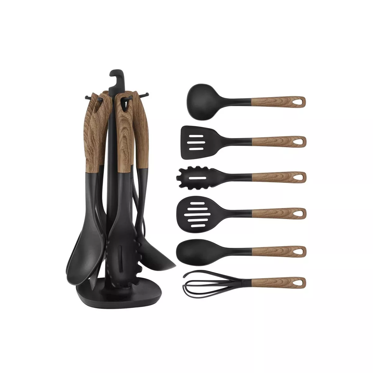 КУХНЕНСКИ НАБОР HAUSROLAND HR924-1 7 ЧАСТИ НА СТОЙКА