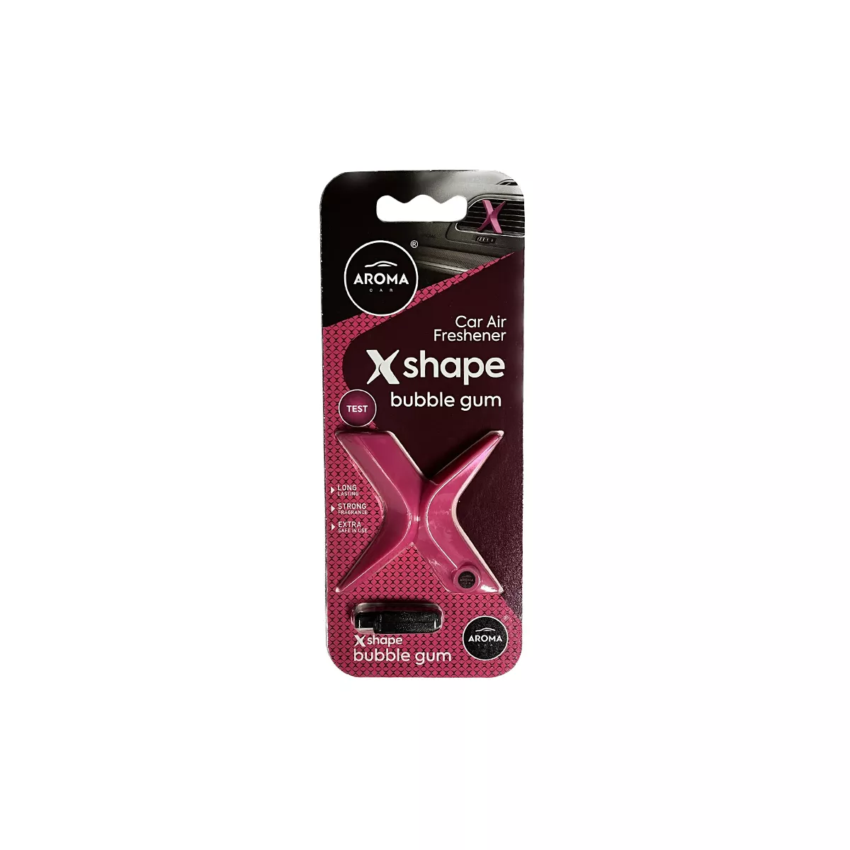 АРОМАТИЗАТОР ЗА КОЛА АРОМА  - Х-ФОРМА
