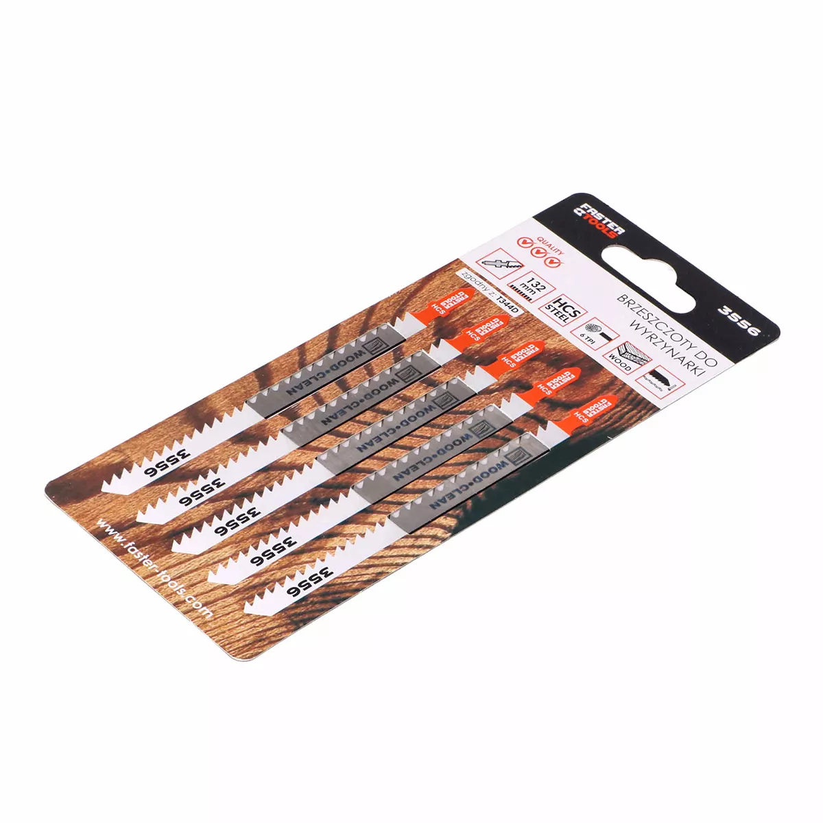 НОЖ ЗА ДЪРВО ЗА ЗЕГЕ 132ММ 5БР 3556