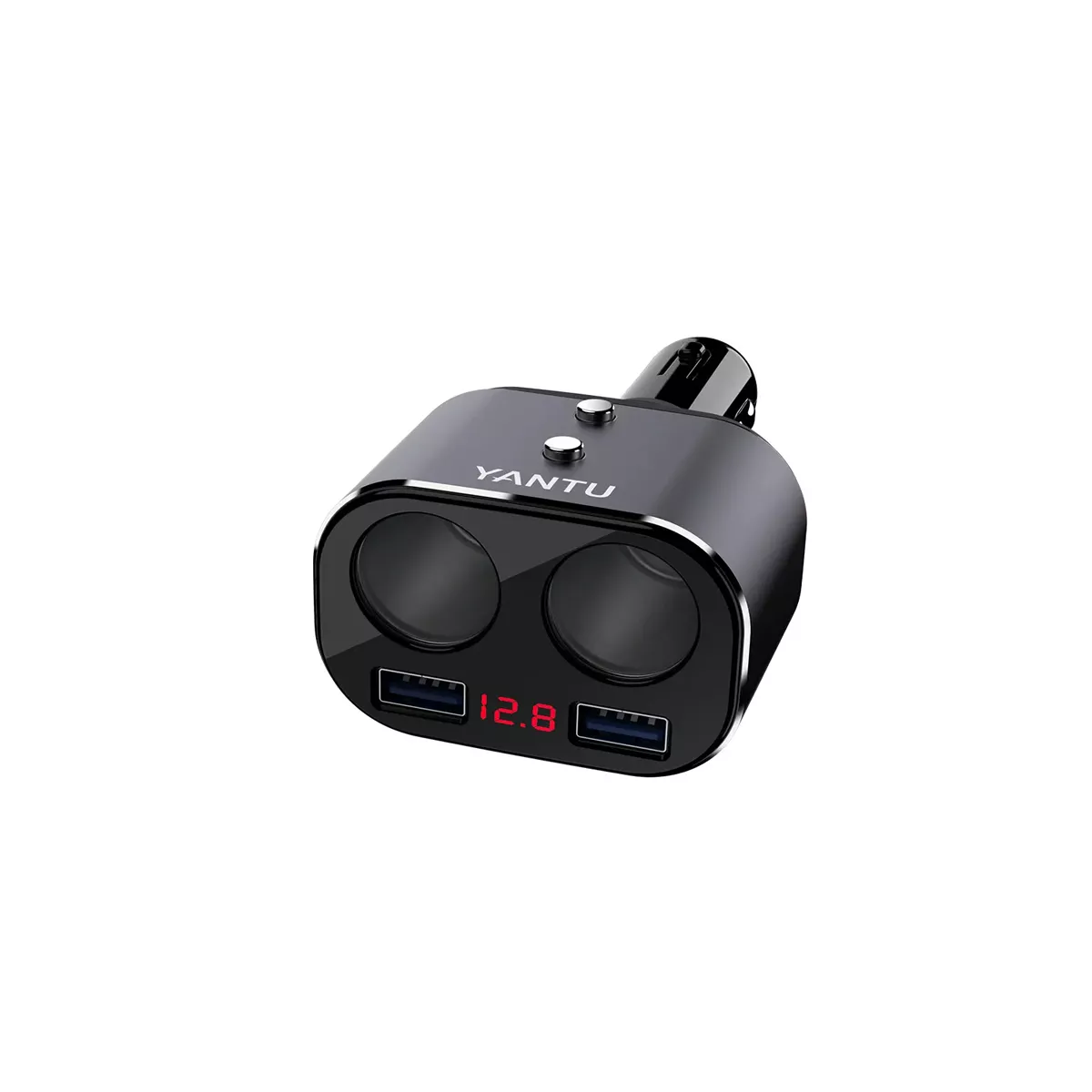 РАЗКЛОНИТЕЛ  КОЛА YANTU L01 2 ЗАП+2 USB 2.1A