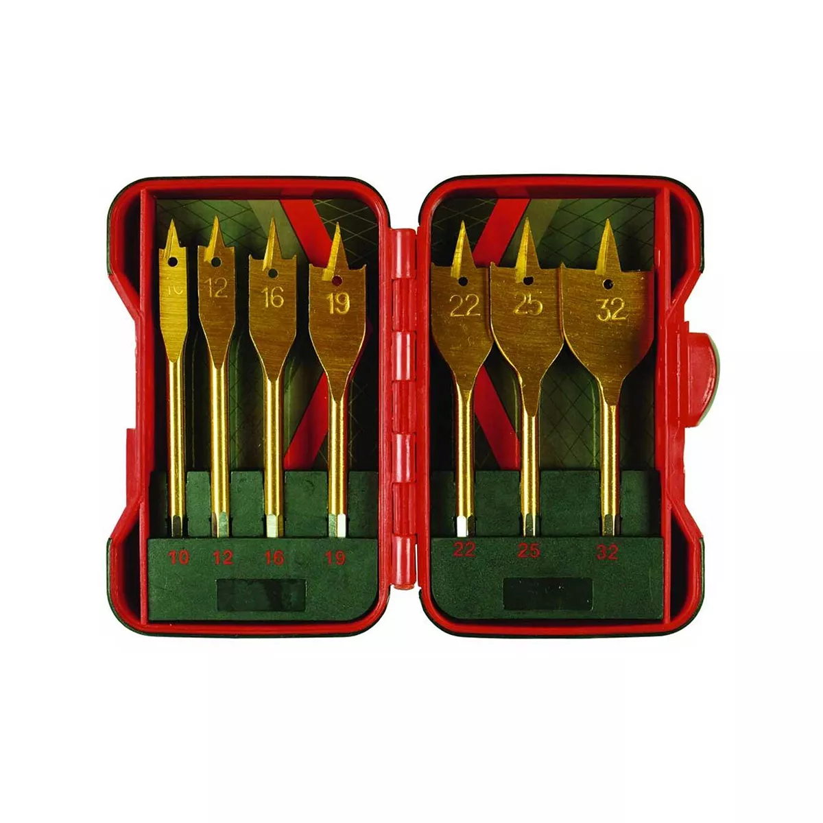 СВРЕДЛА ЗА ДЪРВО ПЛОСКИ 1/4 HEX 7 БРОЯ КОМПЛЕКТ 157794