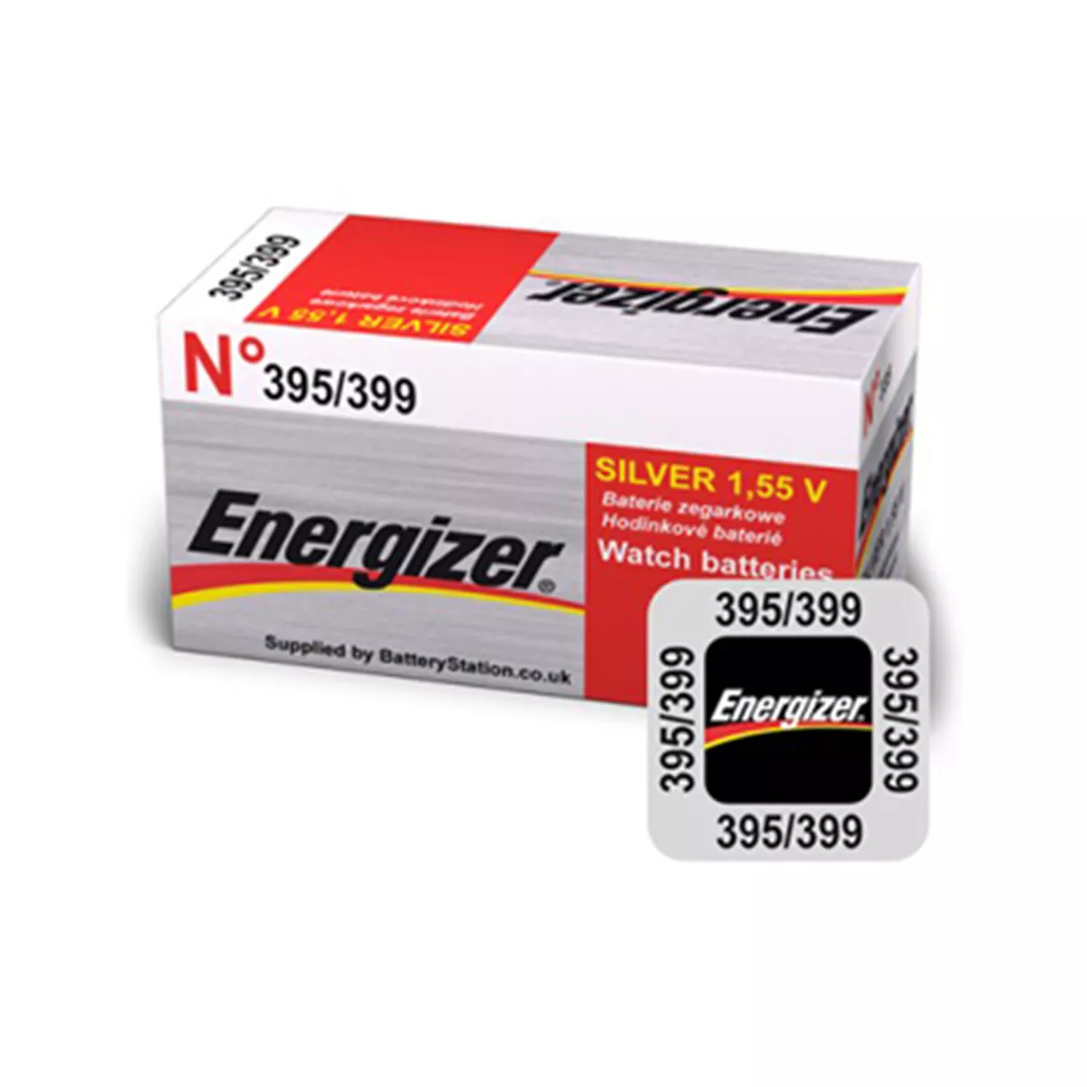 СРЕБЪРНА БАТЕРИЯ 1БР ENERGIZER 395/399 10418