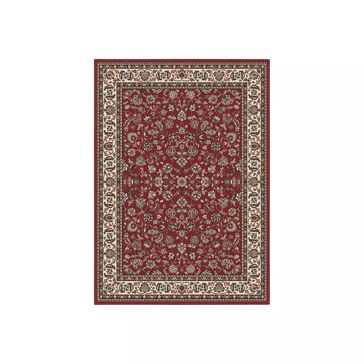 КИЛИМ LANU С ОРНАМЕНТИ В КЛАСИЧЕСКО ЧЕРВЕНО, 60*110СМ., МОД. 213510101 / 51955