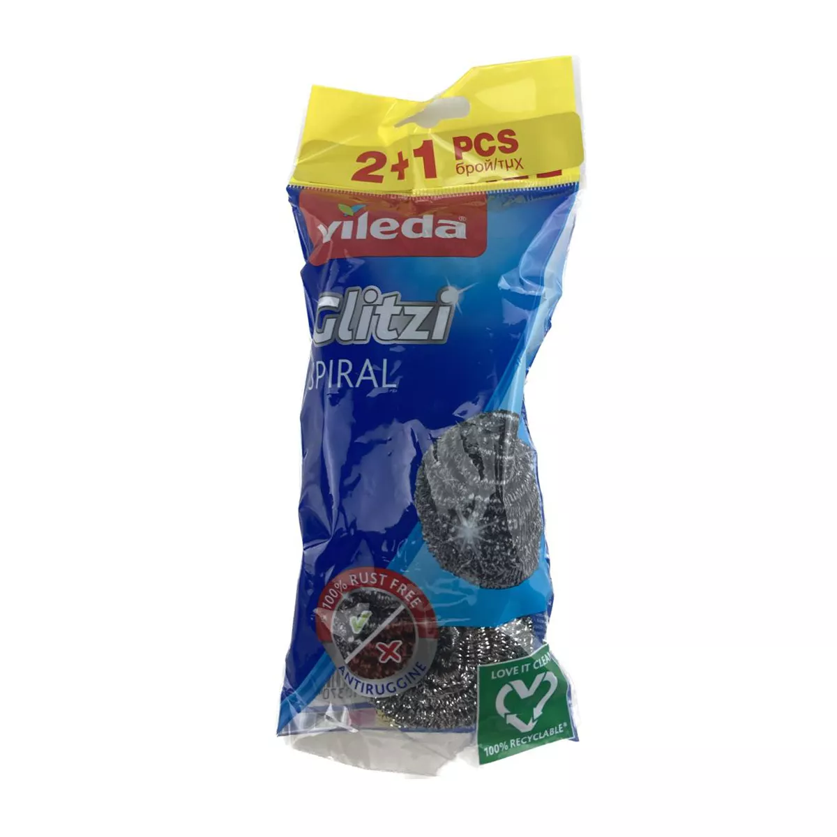 ДОМАКИНСКА ТЕЛ 2+1БР VILEDA INOX