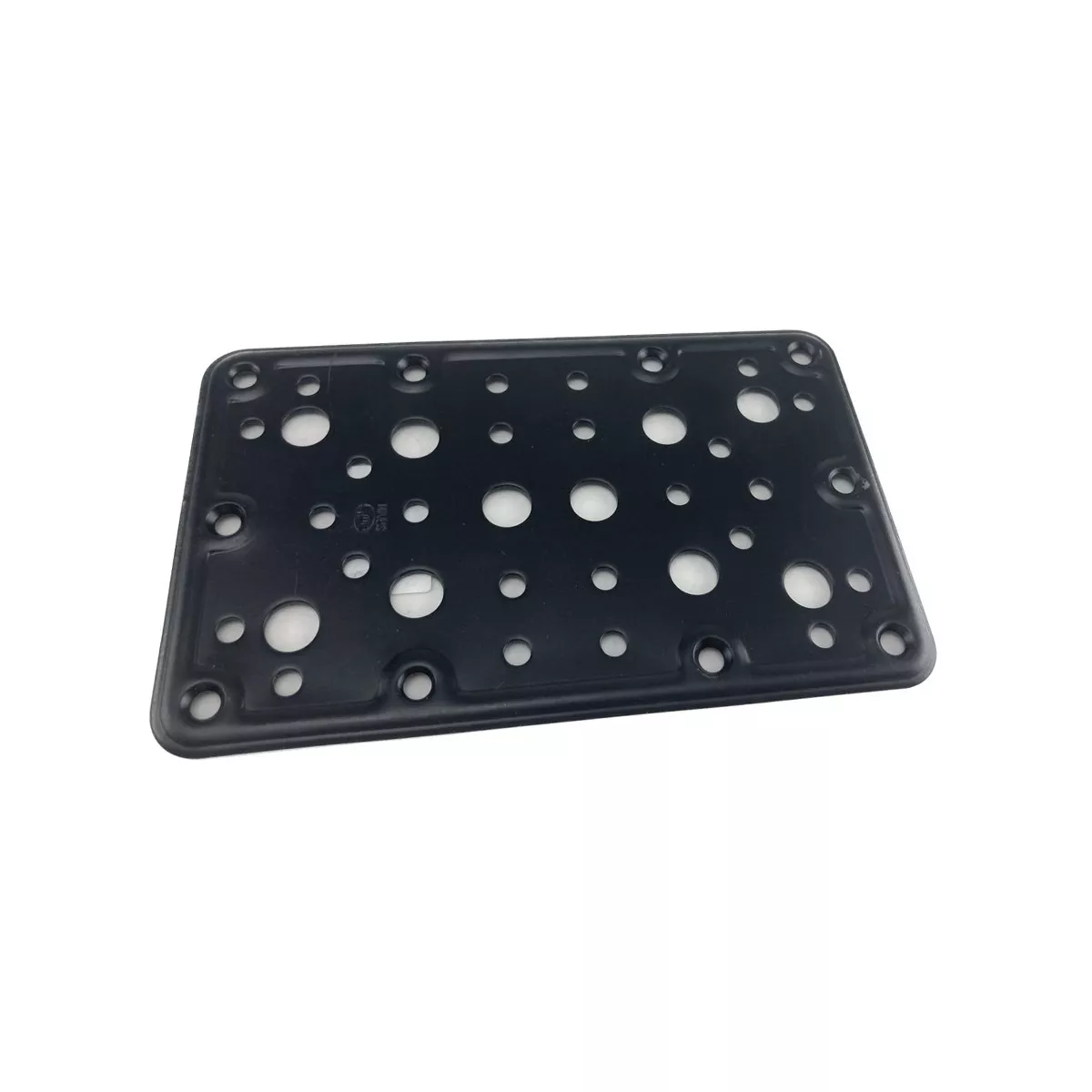 ПЛАНКА МОД. 504, 160Х100Х2.2 - ЧЕРНА МАТ/      15257