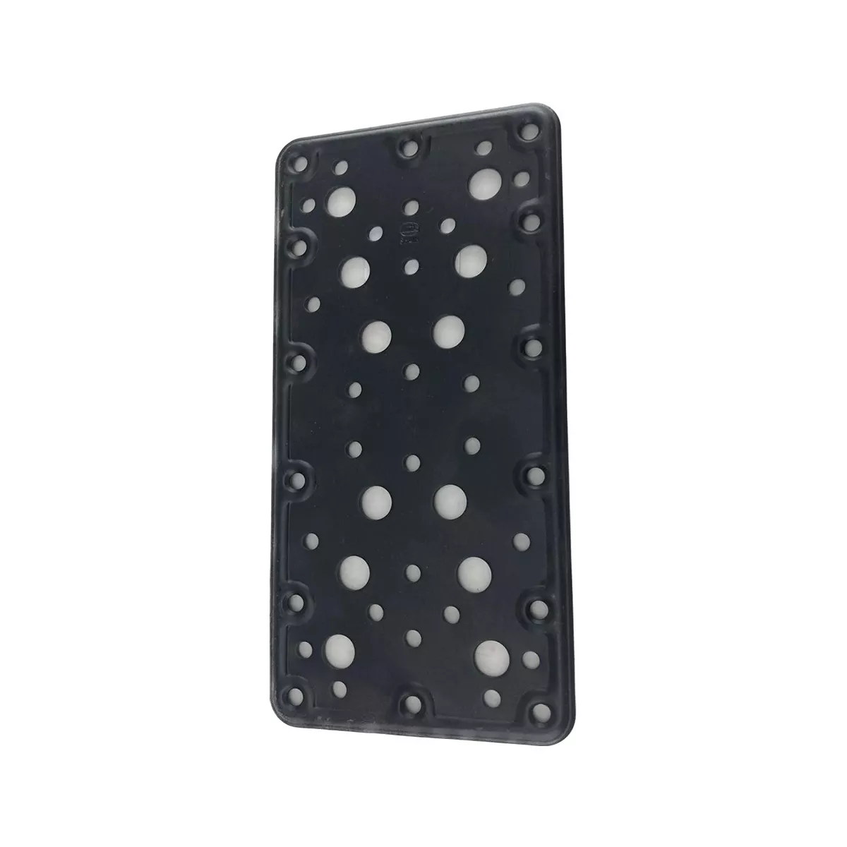 ПЛАНКА МОД. 504, 200Х100Х2.2-  ЧЕРНА МАТ/    15258