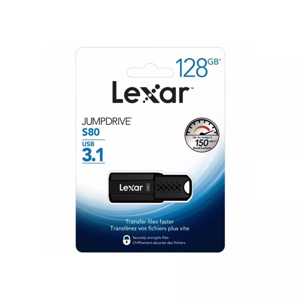 ФЛАШ ПАМЕТ -  LEXAR, USB 3.1, 128GB.