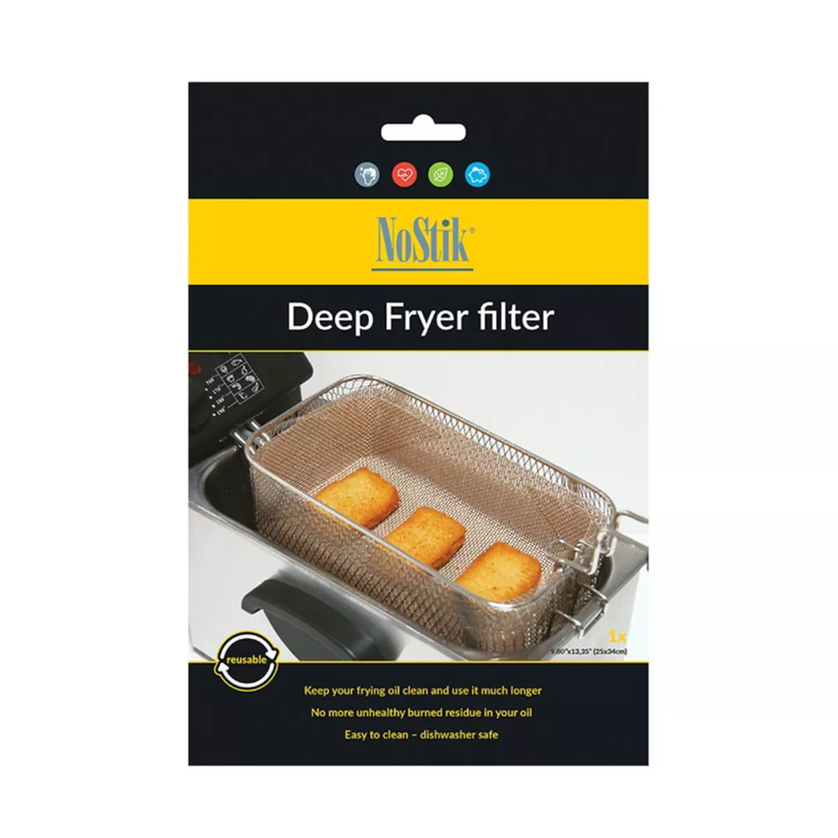 ФИЛТЪР ЗА ФРИТЮРНИК NOSTIK 1BBB495 25*34