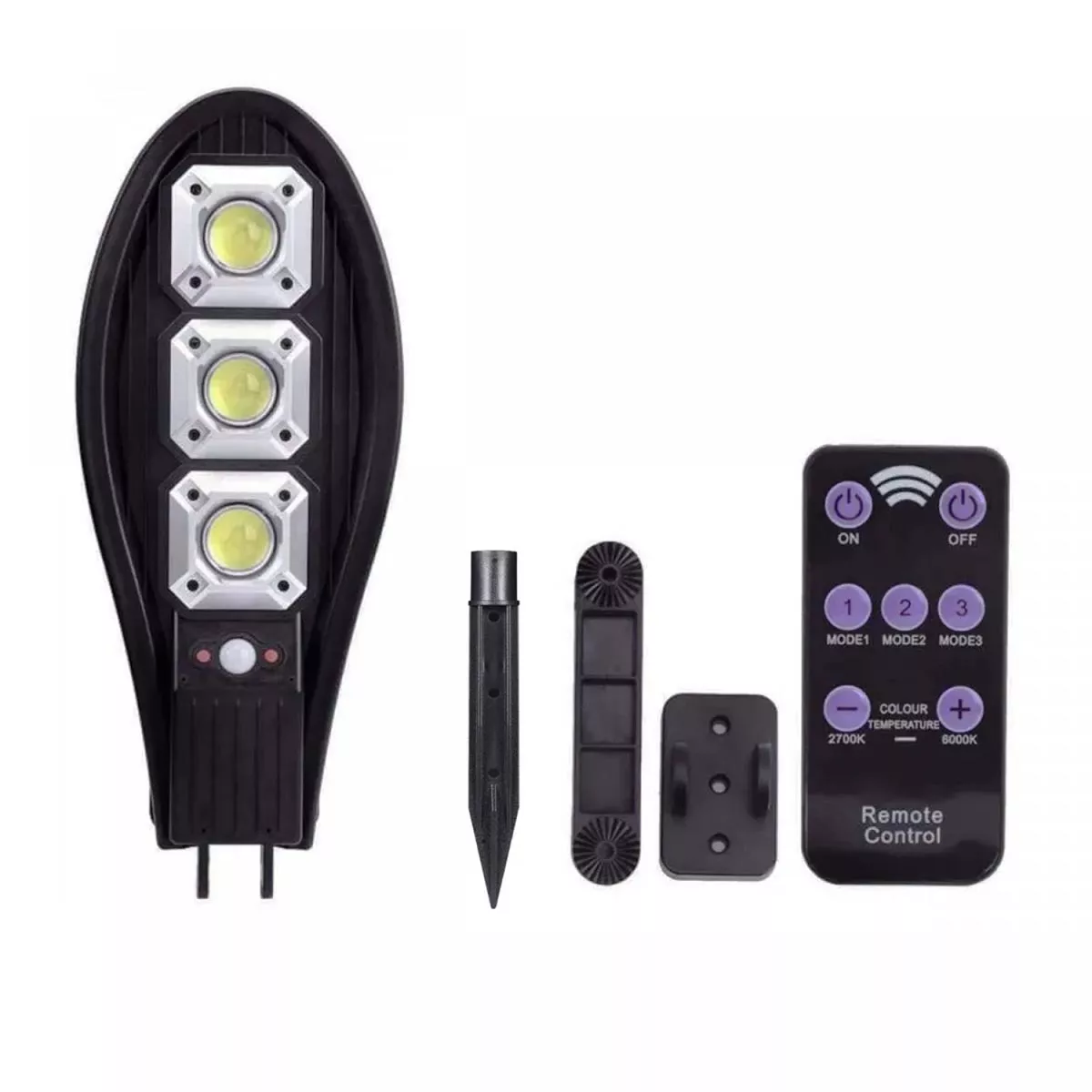 ЛАМПА СОЛАРНА 3000W STREET LAMP BL-003