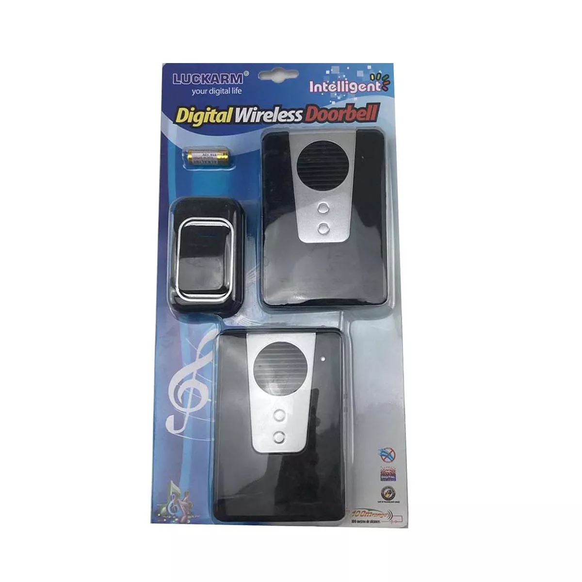ЗВЪНЕЦ DOORBELL D7009 1B-2STATION