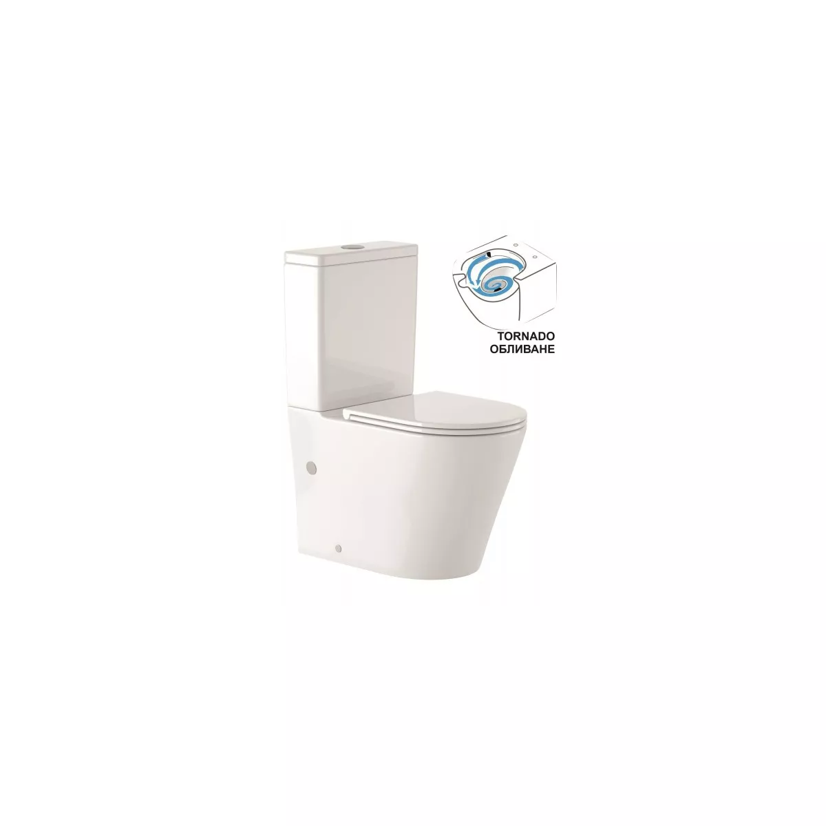 МОНОБЛОК 6335P TORNADO БЯЛ