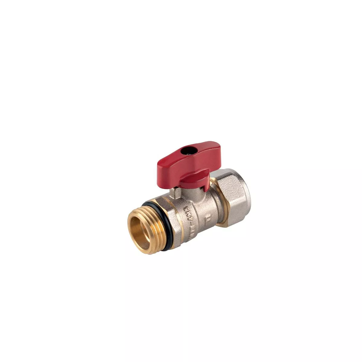 КРАН СФЕРИЧЕН МИНИ С АДАПТОР Ф16 FERRO KPEX16