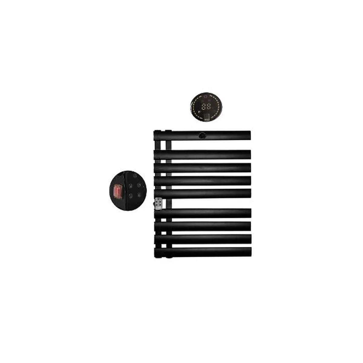 РАДИАТОР ЗА БАНЯ HOMA HBH-425W -LED ЕЛЕКТРОННО УПР.1005838