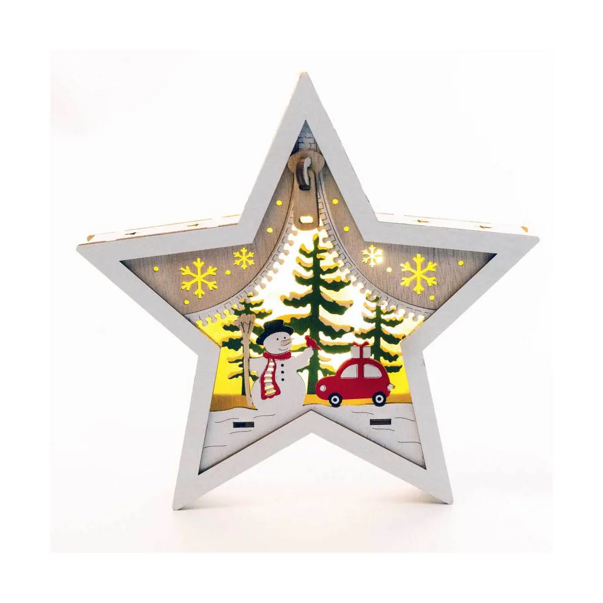 КОЛЕДНА ДЕКОРАЦИЯ - ЗВЕЗДА, И02-13666