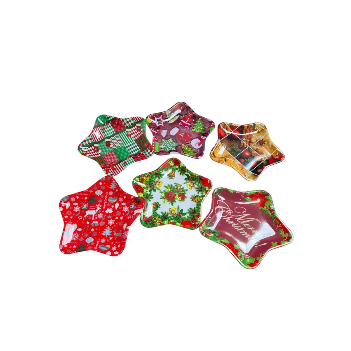 КОЛЕДНА ТАБЛА - ЗВЕЗДА, 21СМ.,  И02-6173