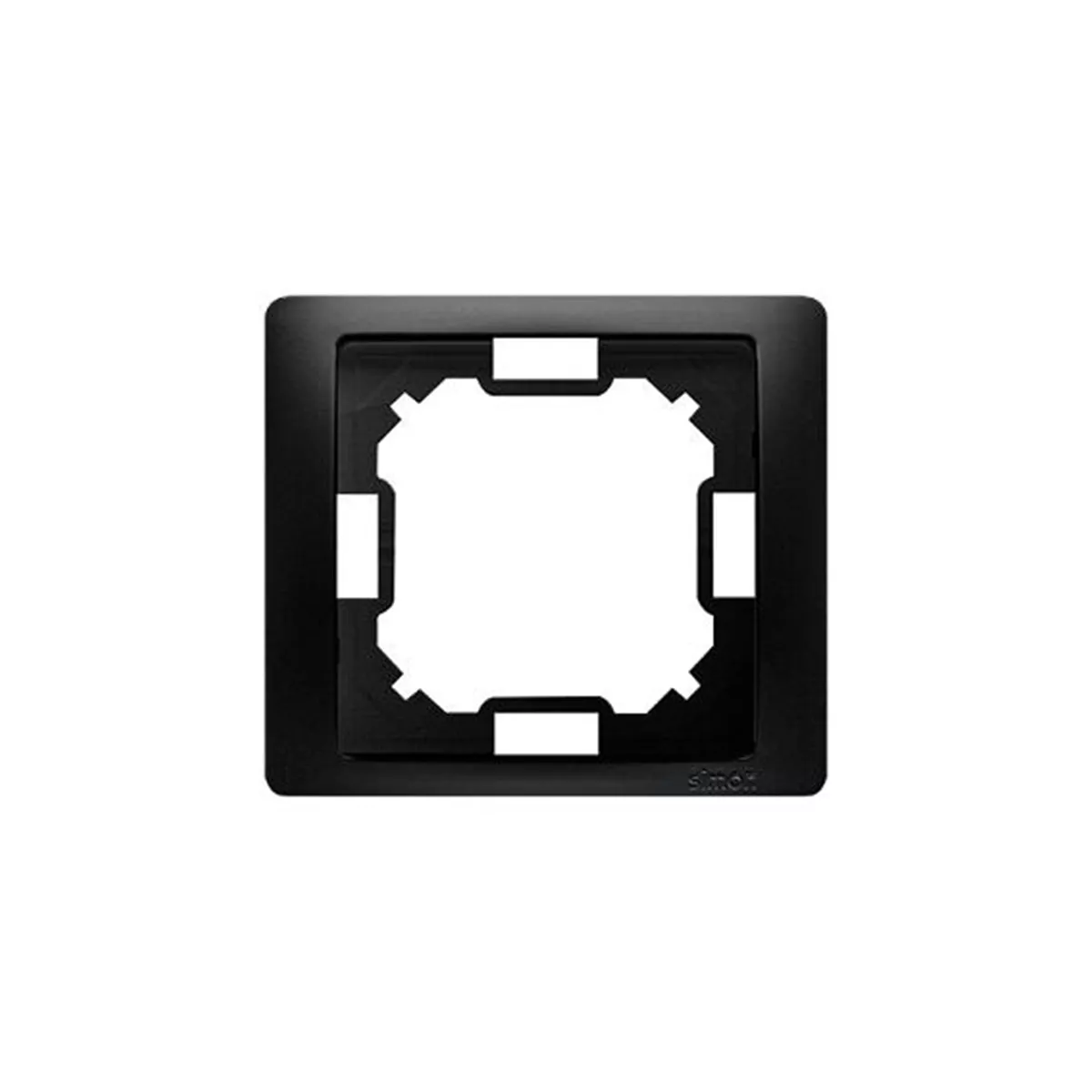 ЕДИНИЧНА РАМКА - ЧЕРНА МАТ  SIMON BASIC/  BMRC1/49