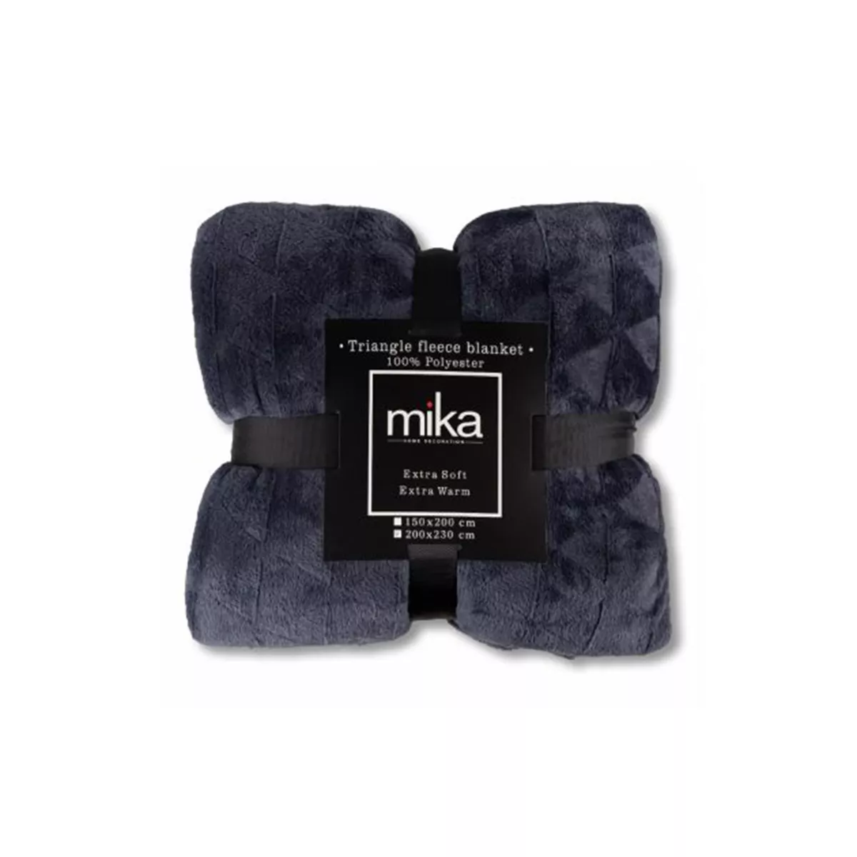 ОДЕЯЛО MIKA EXTRA SOFT 150*200СМ. - ТЪМНО СИНЬО/ 674301