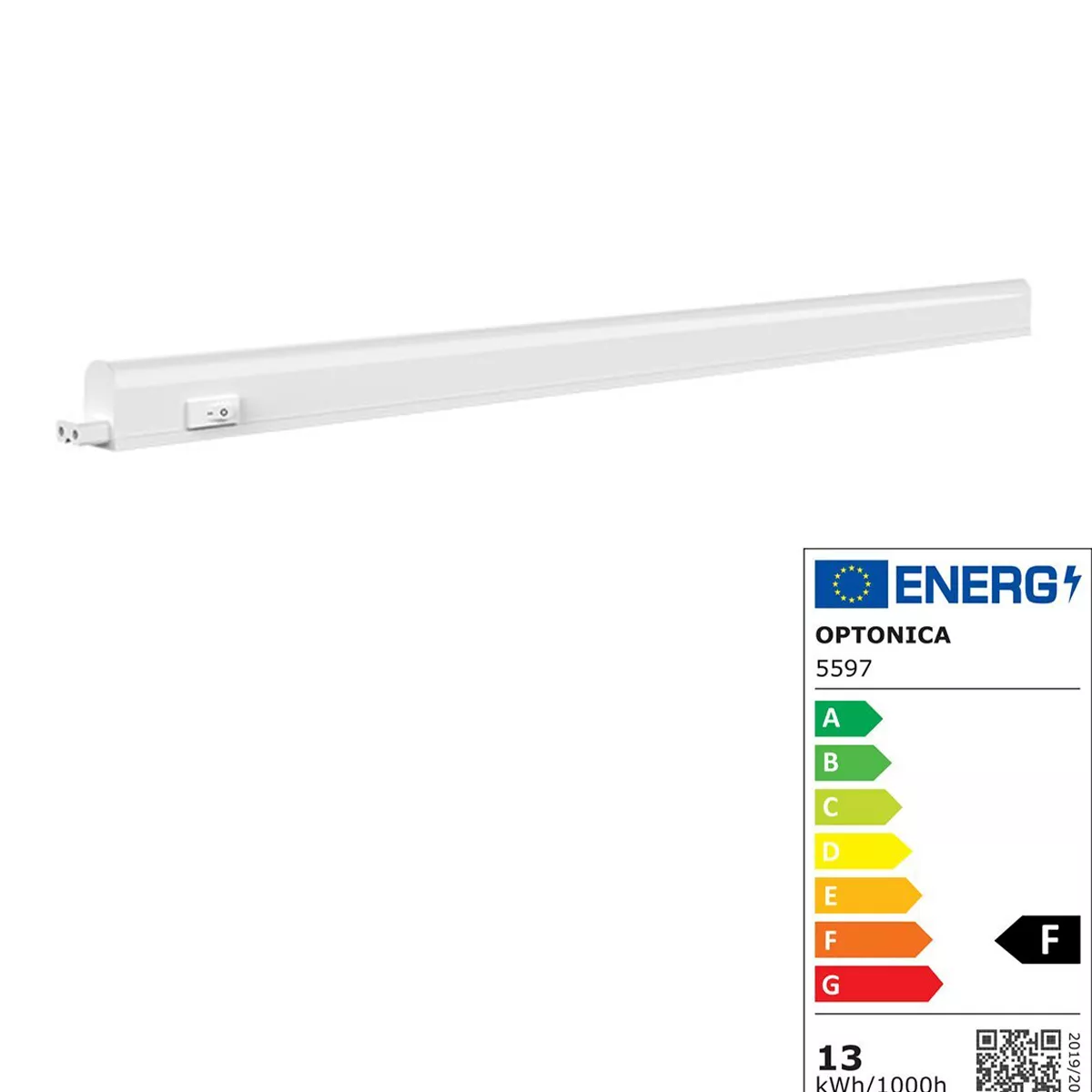 LED TUBE T5 118.5СМ. 13W-220V 1200LM IP20 PLASTIC -5597