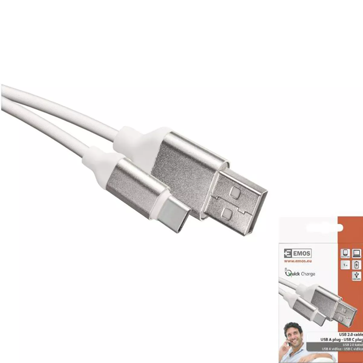 КАБЕЛ USB/USBE TYPE C 1М SM7025W 4552