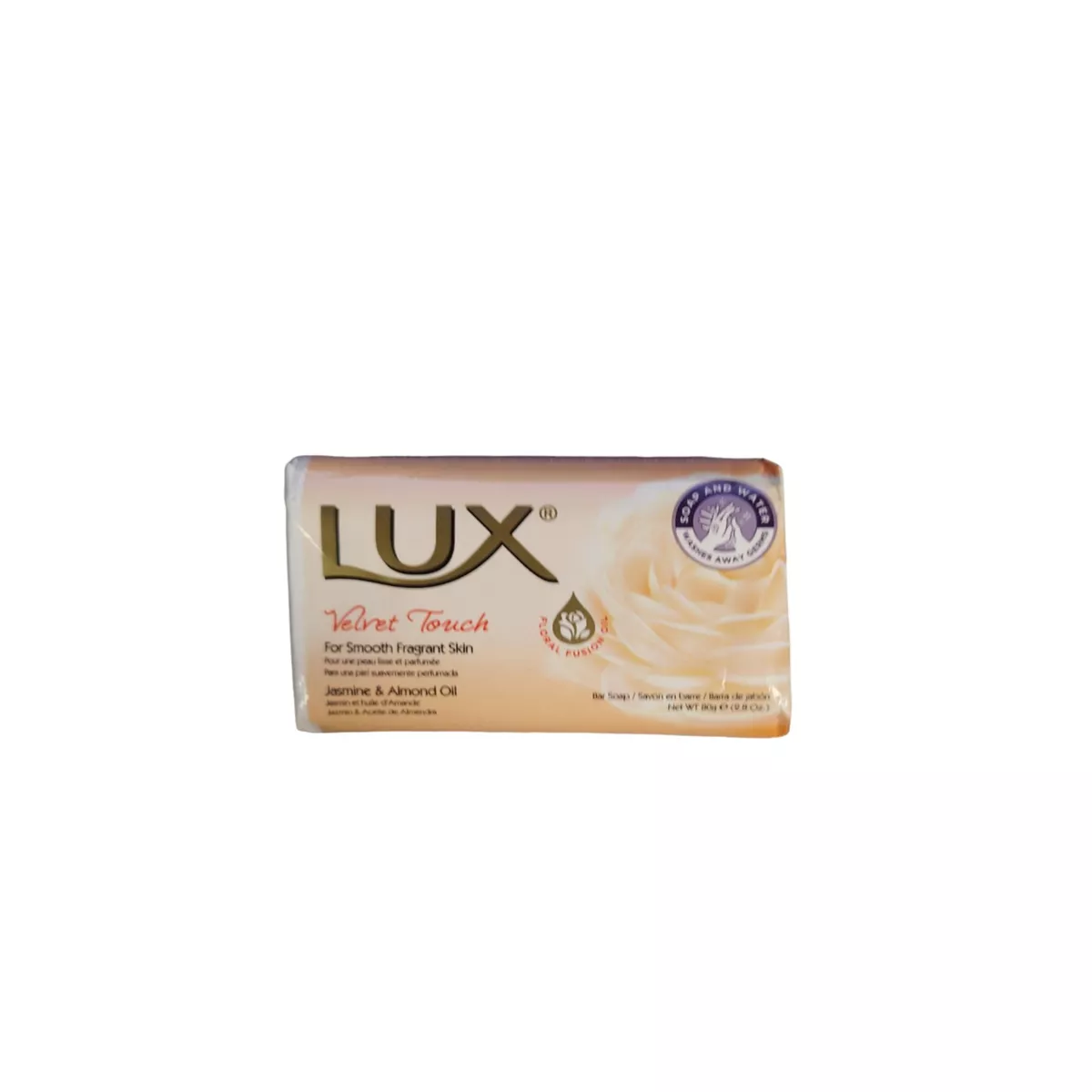 ТОАЛЕТЕН САПУН LUX -  VELVET TOUCH, БЕЖОВ 0.80ГР.