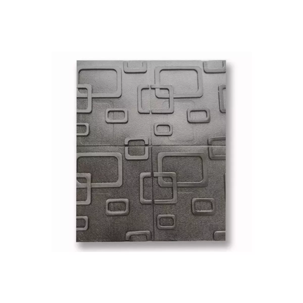 САМОЗАЛЕПВАЩО PVC ПАНО 70/70/8 BLACK ПРАВОЪГЪЛНИЦИ