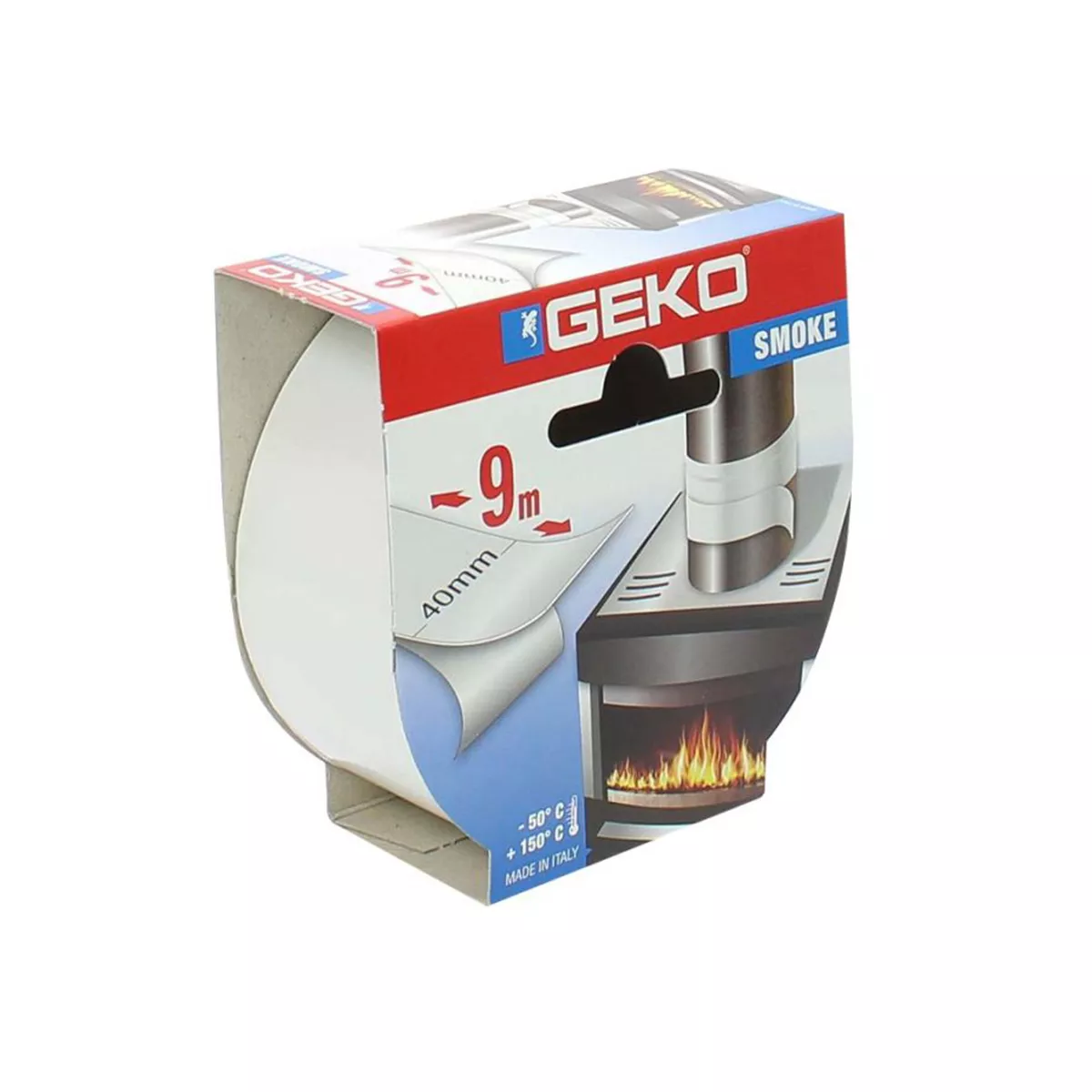 АЛУМИНИЕВА ЛЕНТА ЗА КЮНЦИ 9М/40ММ БЯЛА GEKO 230/85 822004