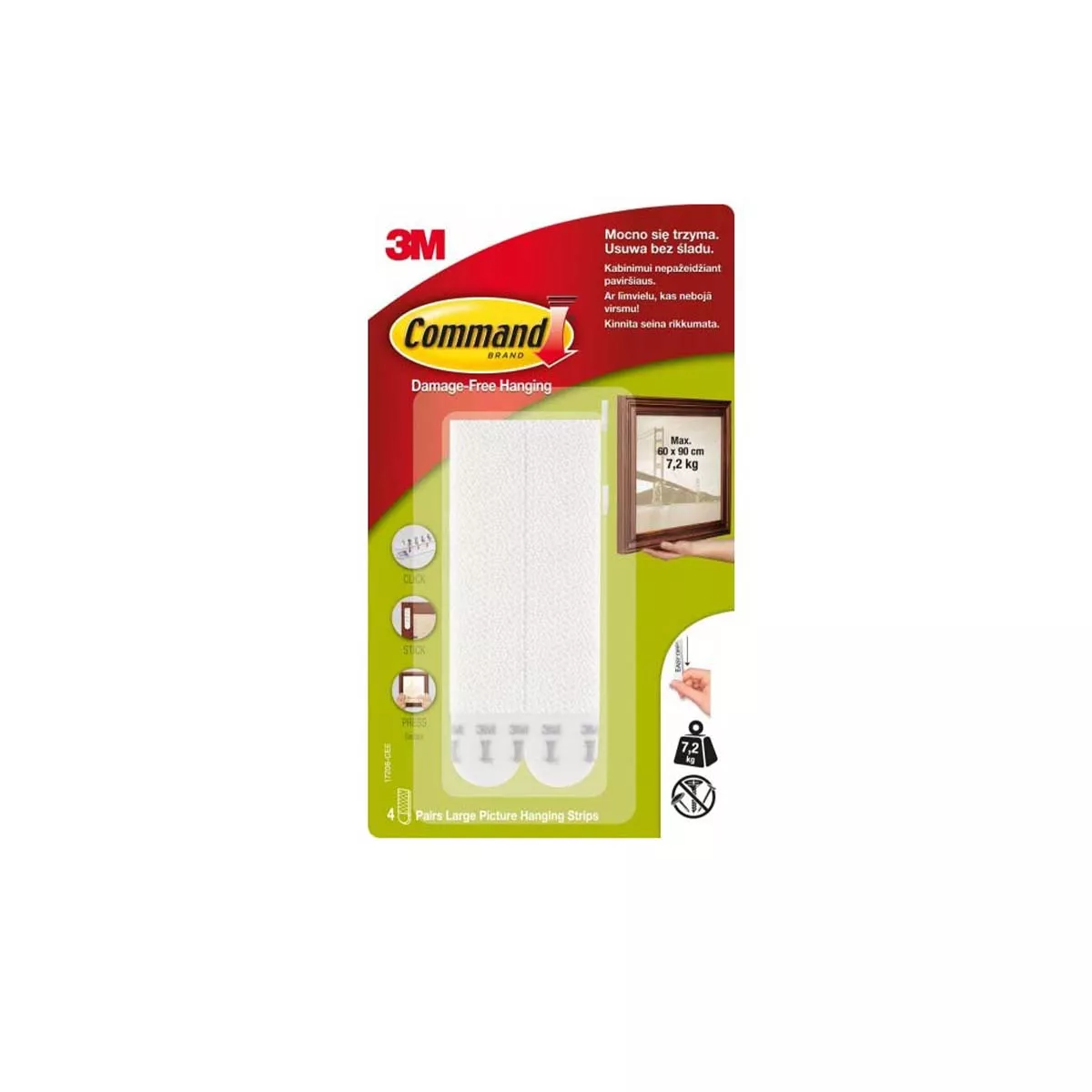 КОМПЛЕКТ ЛЕНТИ ЗА КАРТИНИ 4БР 17206 3М 3530066