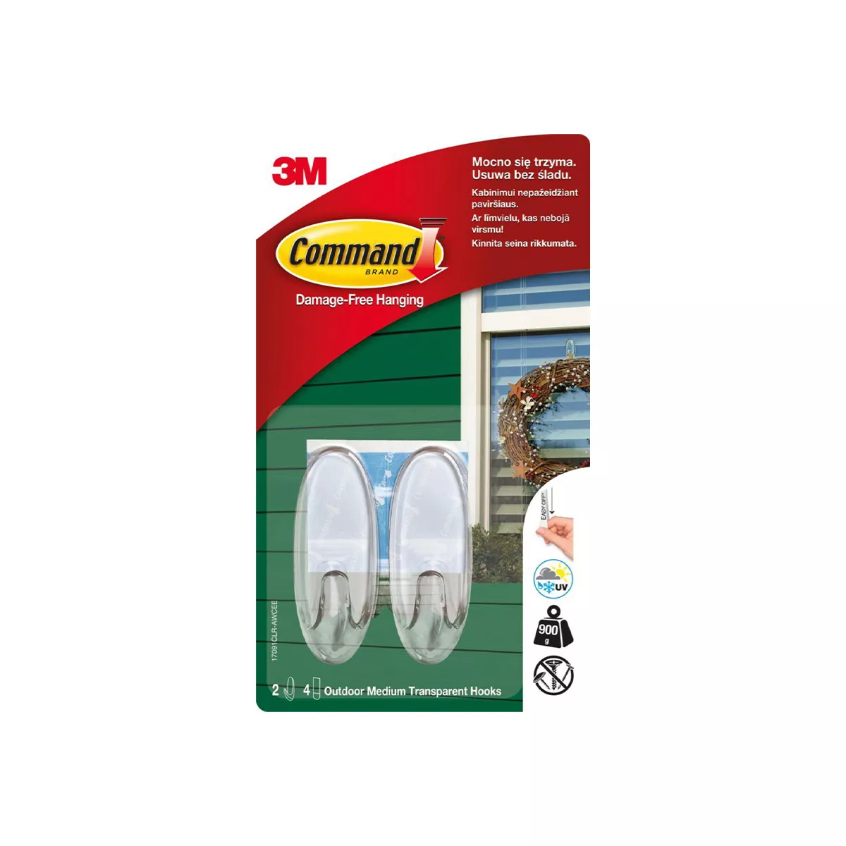 ЗАКАЧАЛКА ЗА ВЪНШНА УПОТРЕБА 2БР 17091AW 3M 3530076