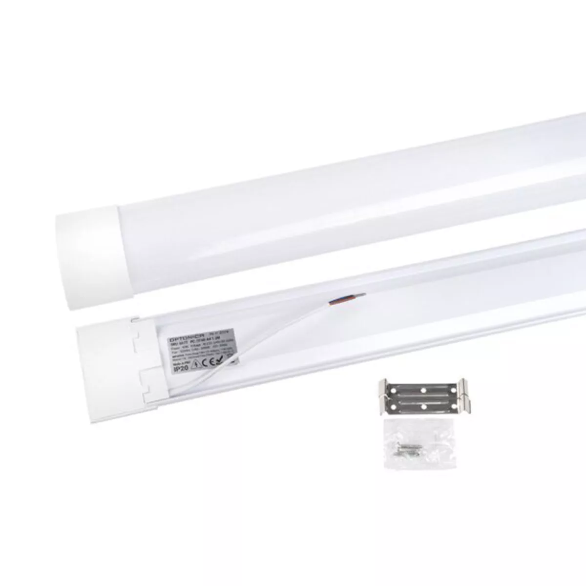 LED ЛИНЕЕН ОСВЕТИТЕЛ 40W 120СМ IP20 3320LM 3000K 6679