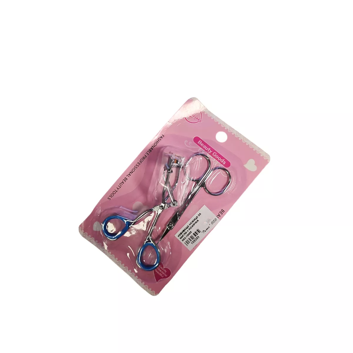 ИЗВИВАЩА НОЖИЦА ЗА МИГЛИ + НОЖИЧКА И02-18488