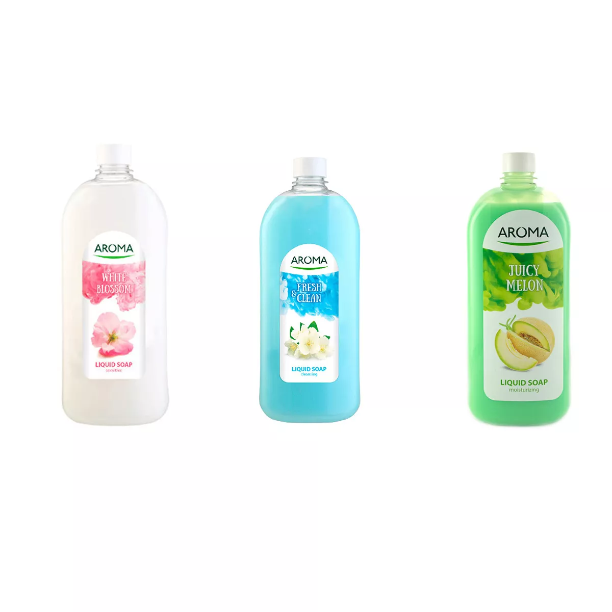 ТЕЧЕН САПУН АРОМА С БАЛСАМ 900МЛ  МИКС