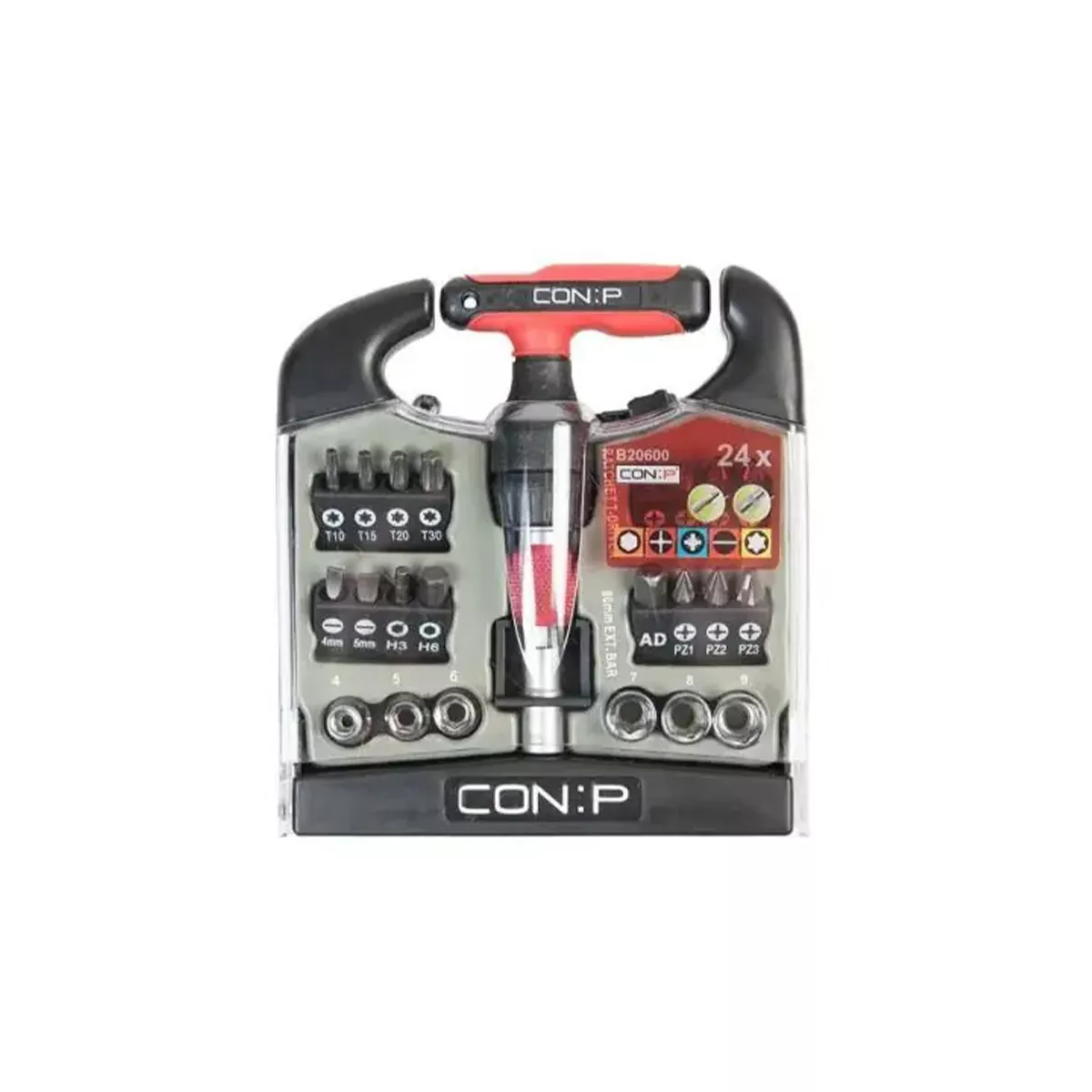 КОМПЛЕКТ ДРЪЖКА С ТРЕСЧОТКА ВЛОЖКИ И НАКРАЙНИЦИ-В20600