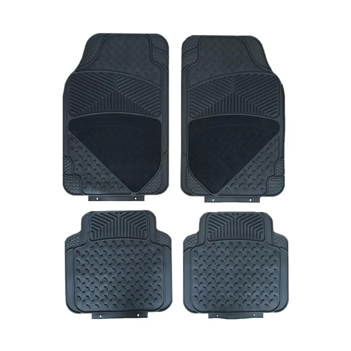 СТЕЛКИ 3005 ГУМА+МОКЕТ 4БР. КОМПЛЕКТ   ЧЕРНИ - 51772