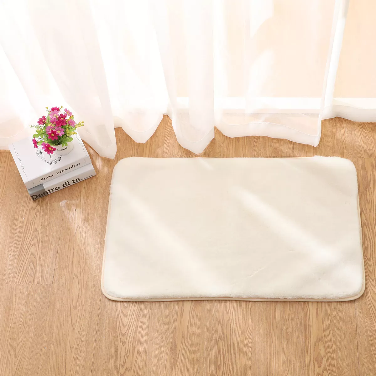 ПЪТЕКА БЪНИ 67*200 КРЕМ ГУМИРАН ГРЪБ 2711011