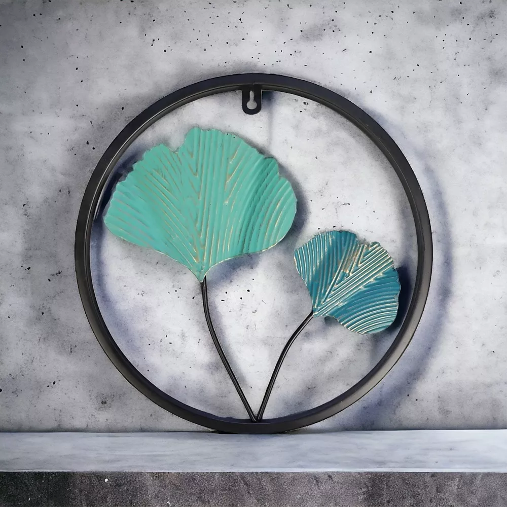 ДЕКОРАТИВНО ПАНО Ф30СМ ЧЕРНО/СИНЬО И02-18840/1