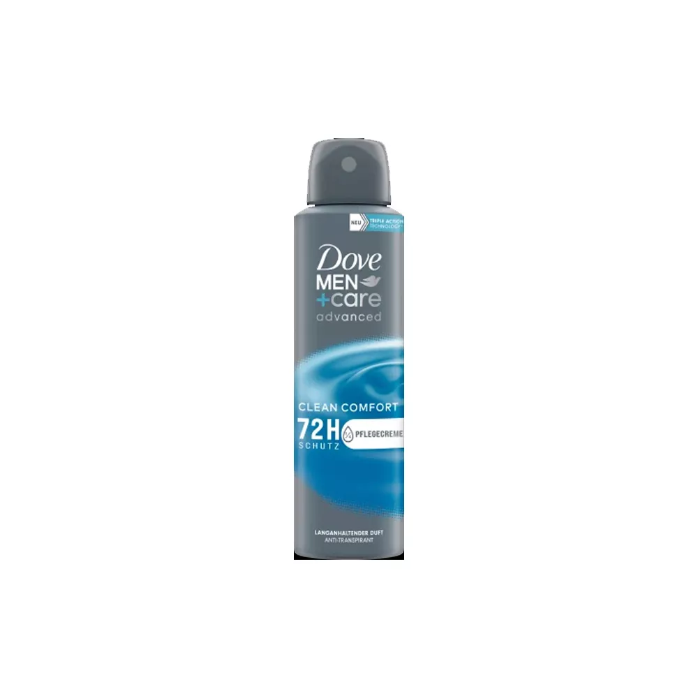 ДЕЗОДОРАНТ DOVE MEN+CARE, CLEAN COMFORT 0.150МЛ.
