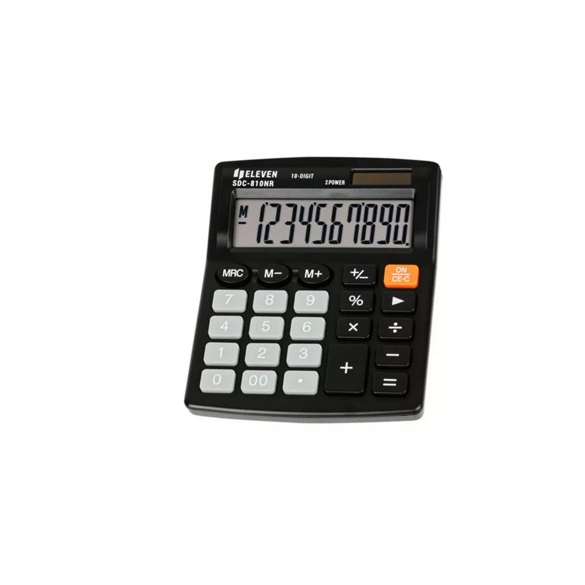 КАЛКУЛАТОР ELEVEN SDC-810NR 10 РАЗРЯДЕН ЧЕРЕН