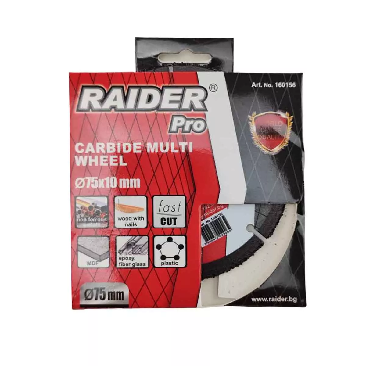 ДИСК ЗА ЪГЛОШЛАЙФ CARBIDE MULTI WHEEL 75*10MM 160156