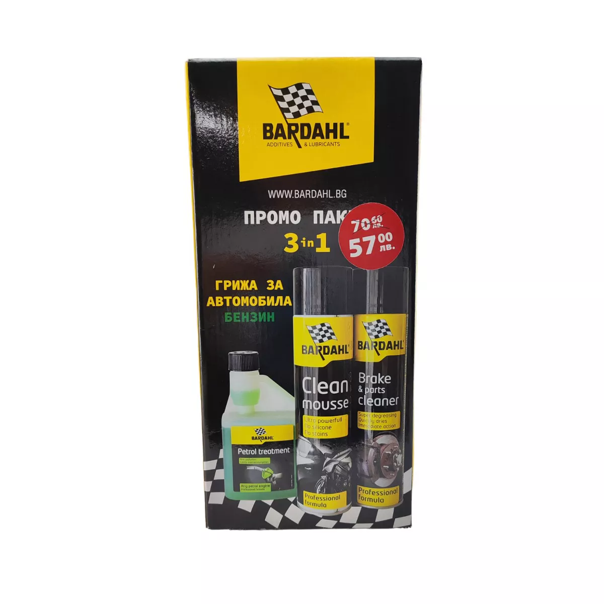 BARDAHL ПРОМО ПАКЕТ БЕНЗИН BAR-8000 БАРДАЛ
