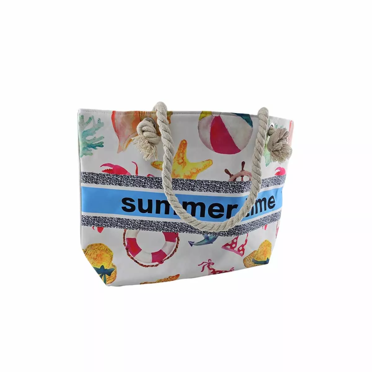 ПЛАЖНА ЧАНТА 50/34/18СМ SUMER TIME И02-20408-1