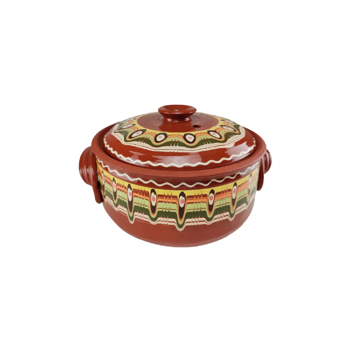 ГЮВЕЧ КЕРАМИЧЕН С ШАРКА - 2Л./  И