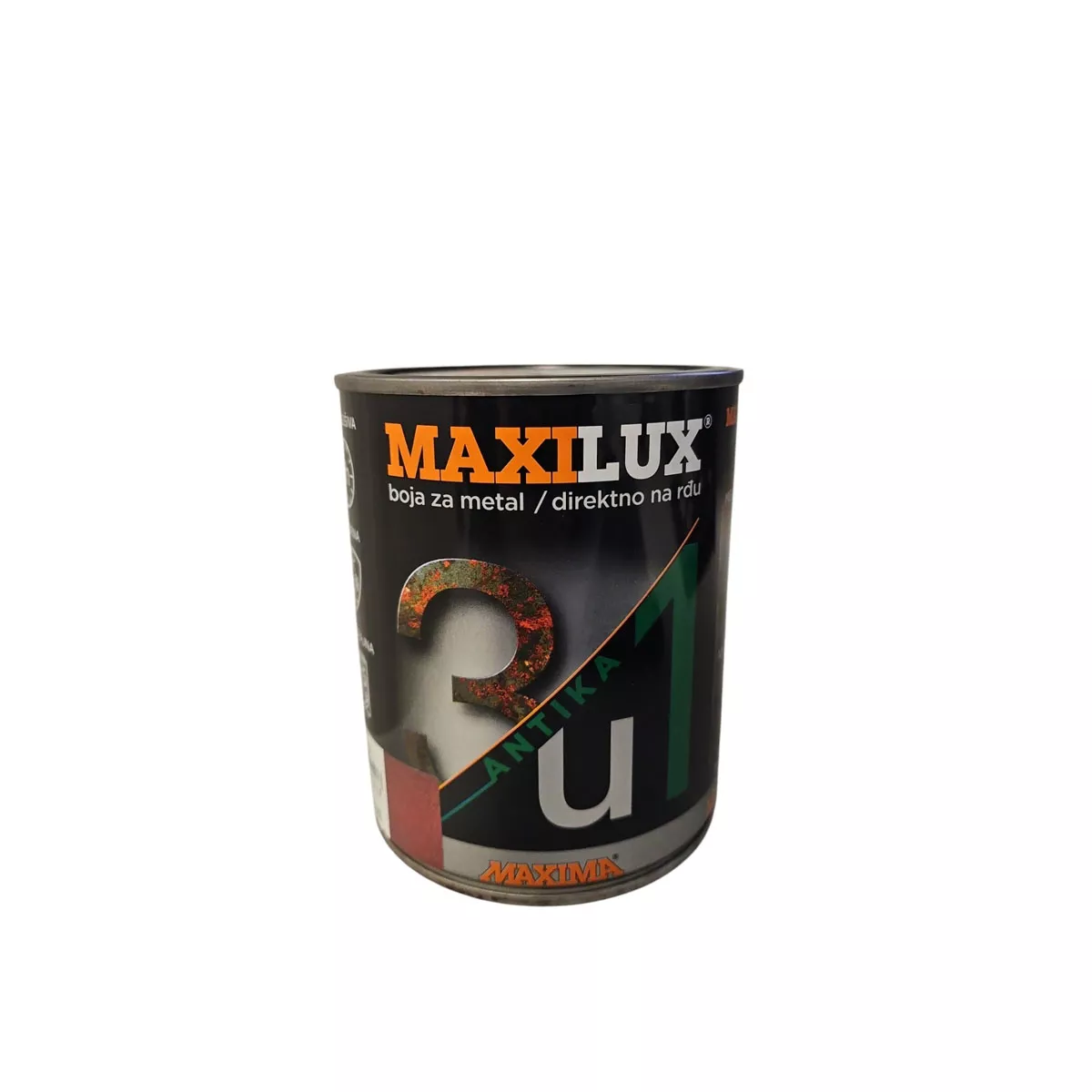 MAXIMA БОЯ ЗА МЕТАЛ КАФЯВА  MAXILUX 3В1 0,750МЛ 300844