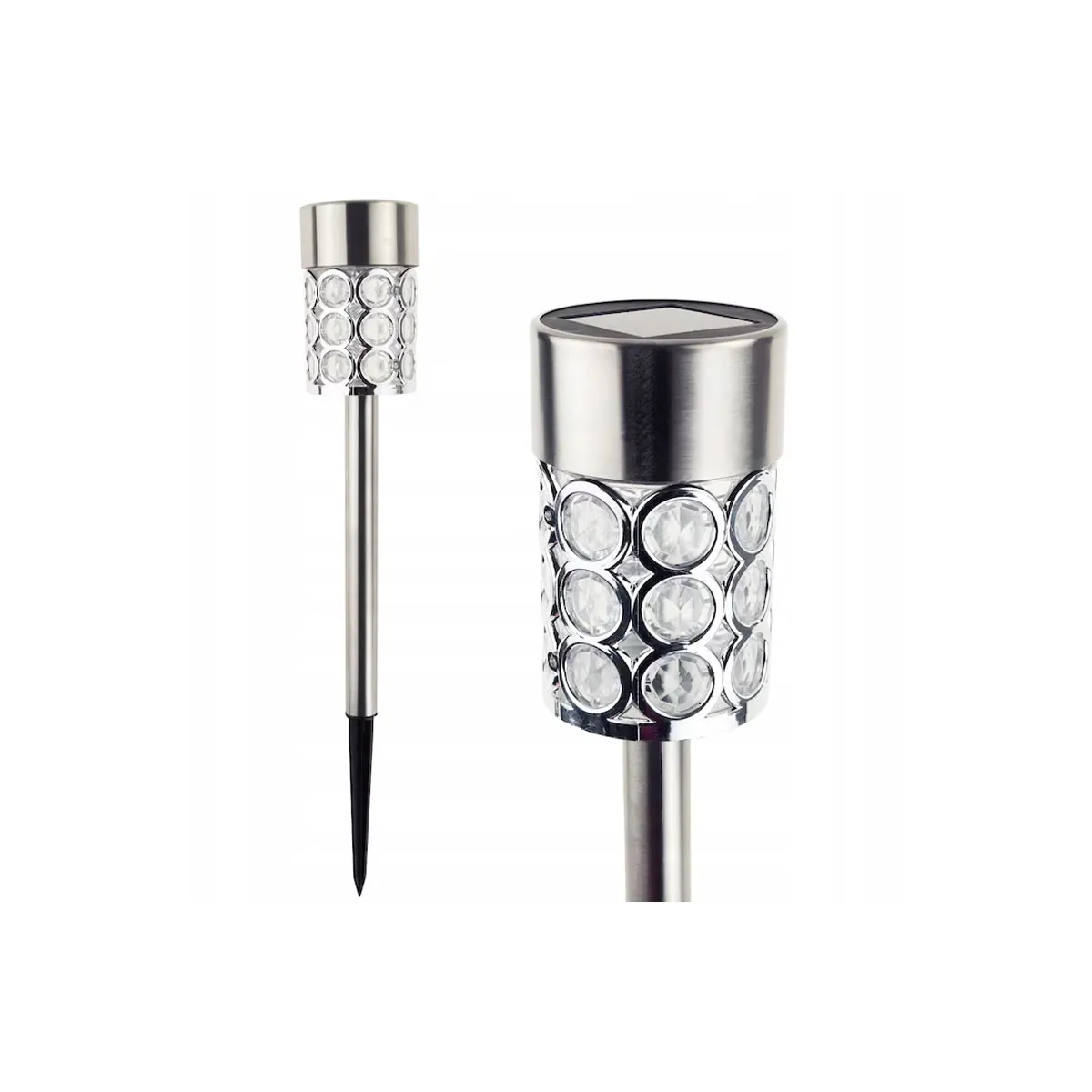 СОЛАРНА ЛАМПА 5,5*5,5*35СМ ПЛАСТМАСА HT9994 120929