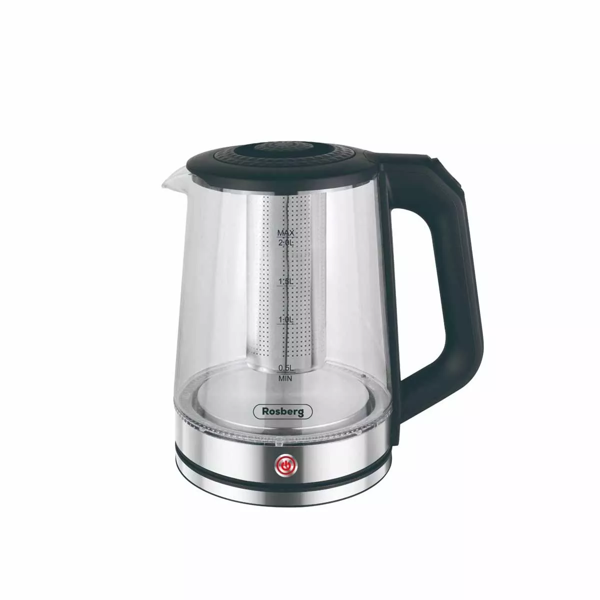 ЕЛЕКТРИЧЕСКА КАНА ROSBERG R51230R 1500W 2Л