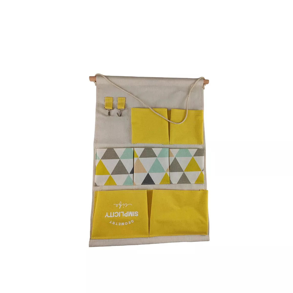 ОРГАНАЙЗЕР ЗА ЗАКАЧАНЕ 35/50СМ ЖЪЛТО