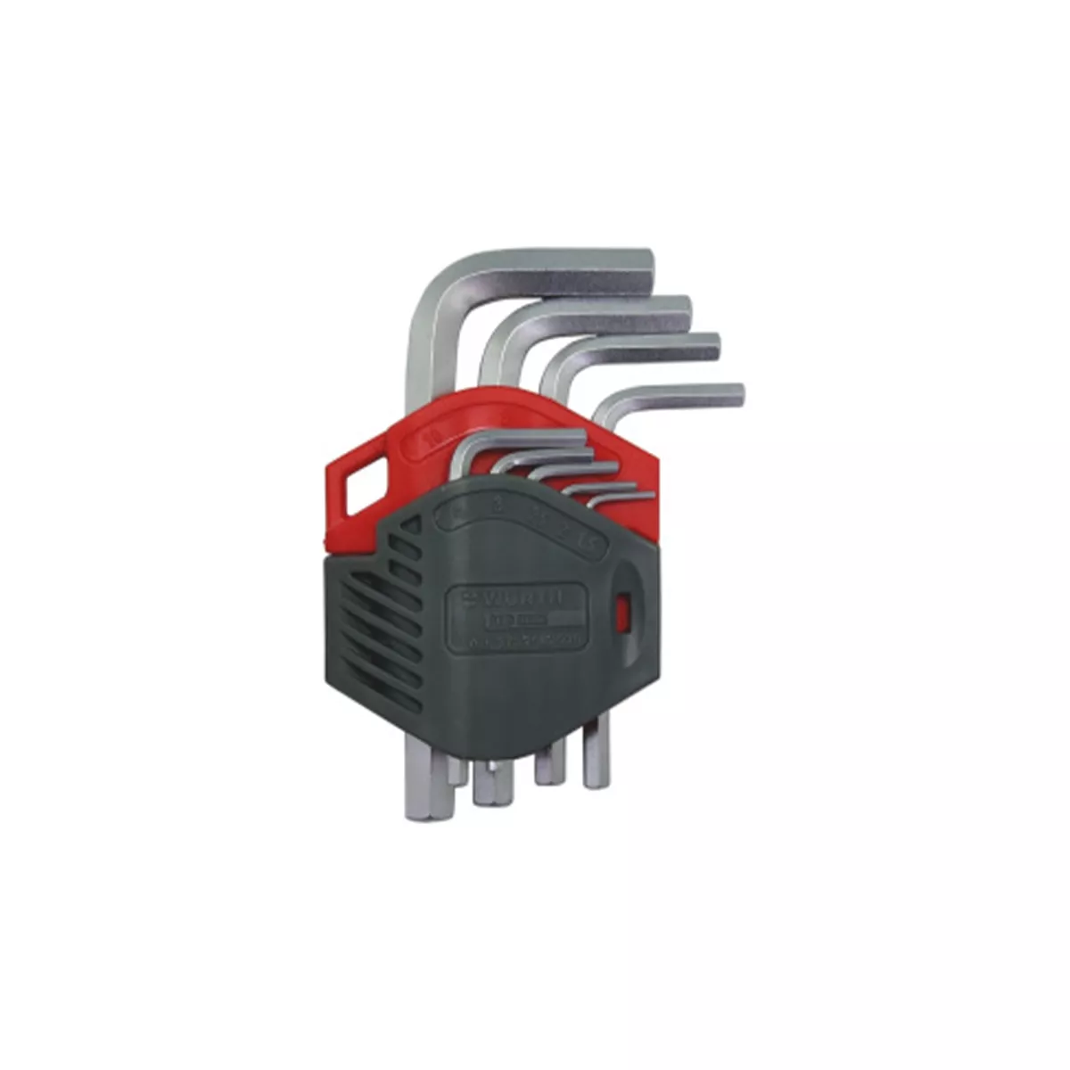 WURTH КОМПЛЕКТ Г-ОБРАЗНИ КЛЮЧОВЕ 1,5-10ММ 9 БРОЯ RED STRIPE 5752042030